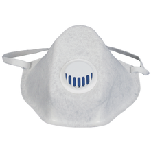 Cargar imagen en el visor de la galería, CUBREBOCAS TERMOFORMADO BLANCO CON VÁLVULA