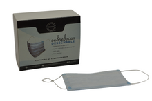 Cargar imagen en el visor de la galería, Cubrebocas Tricapa SMS 50 Piezas Plisado Termosellado