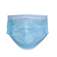 Cargar imagen en el visor de la galería, Cubrebocas Tricapa SMS 50 Piezas Plisado Termosellado